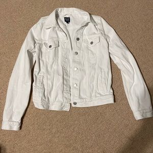 Gap Denim white jean jacket